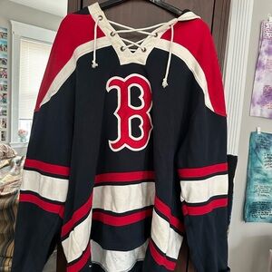 Red Sox Hockey Jersey/Hoodie XXL